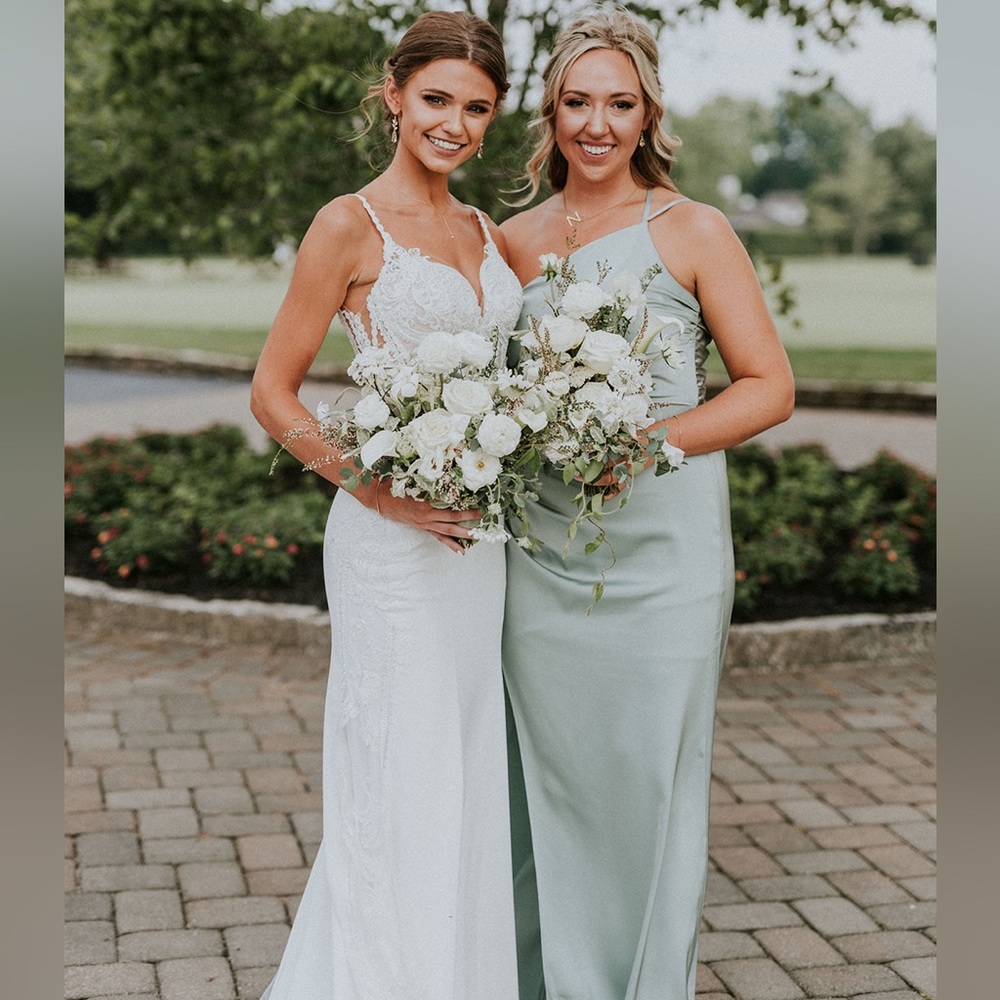 Agave bridesmaid/wedding guest/formal dress
